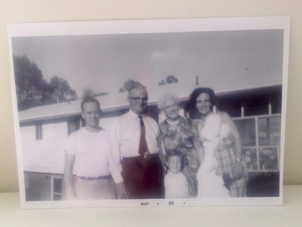 The picture is blurry, just like Mom and Dad's recollection of the bird bath statue.