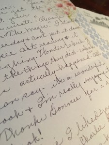 Letter of Encouragement